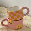 smiley face pink