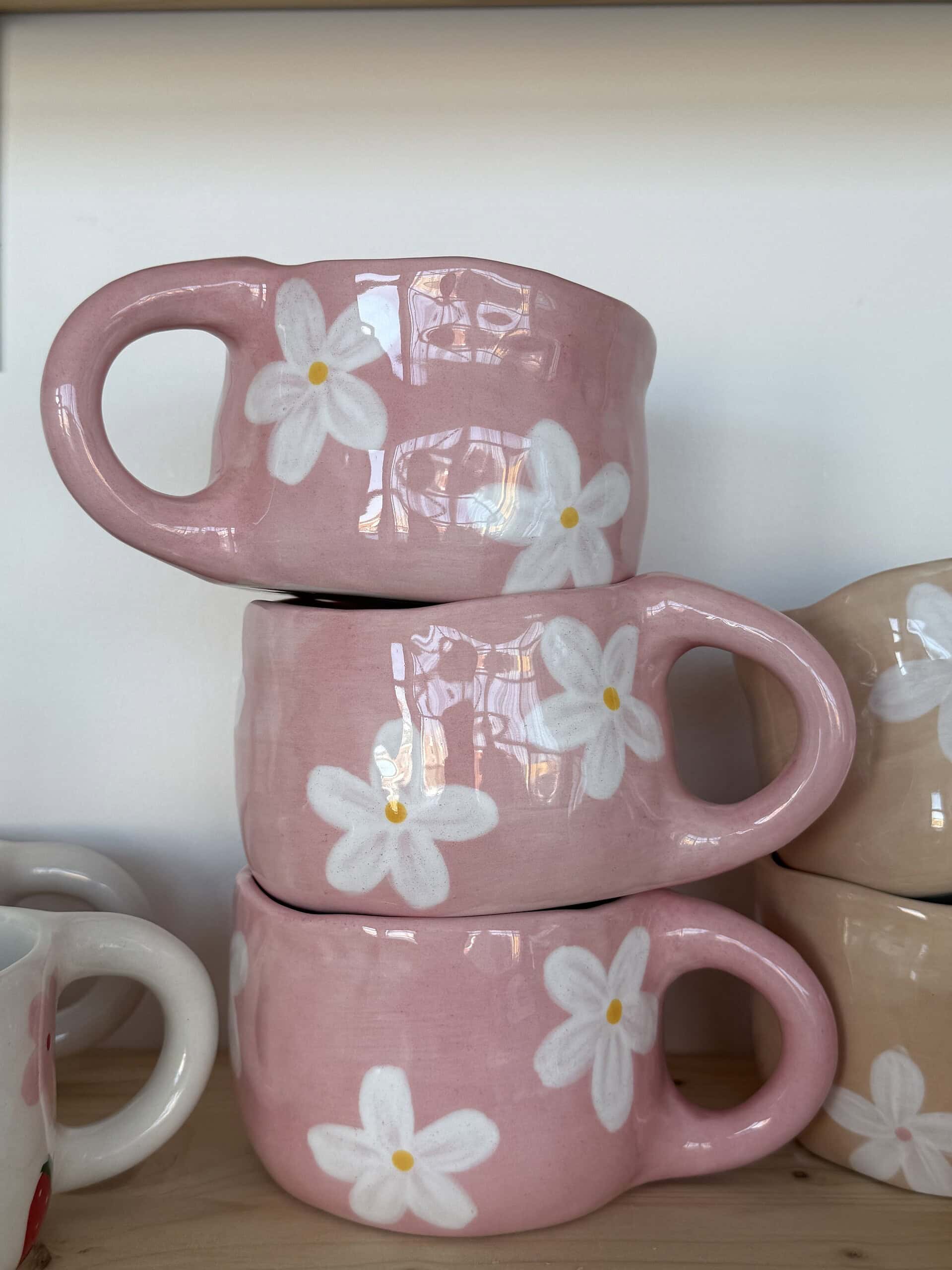 PUODELIS PINK DAISY