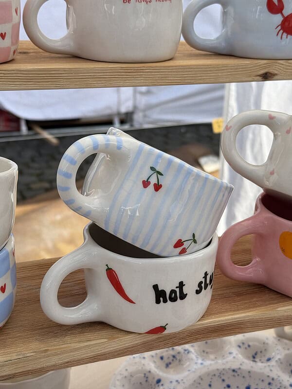stripy cherry hearts