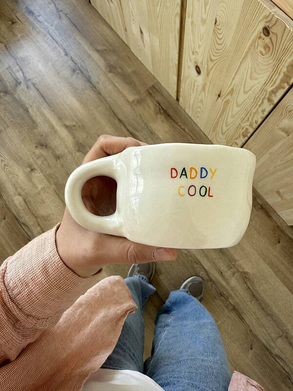 puodelis daddy cool. Tevo dienos dovana