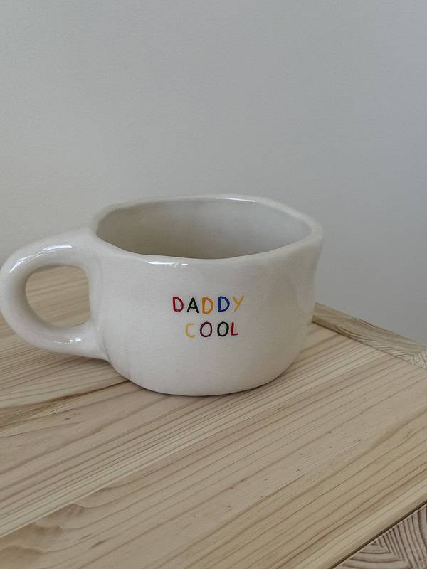 puodelis daddy cool. Tevo dienos dovana