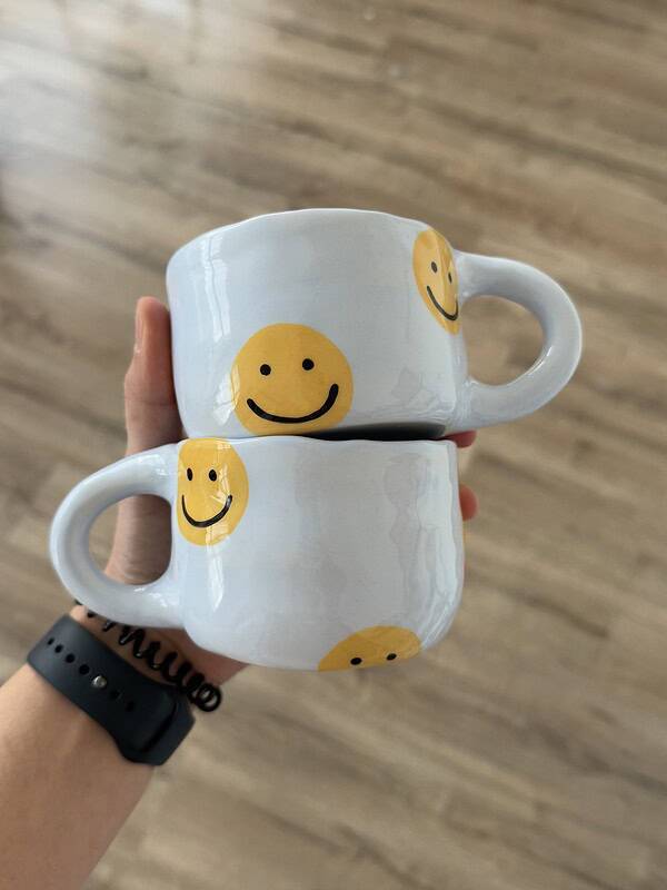 puodelis blue smiles