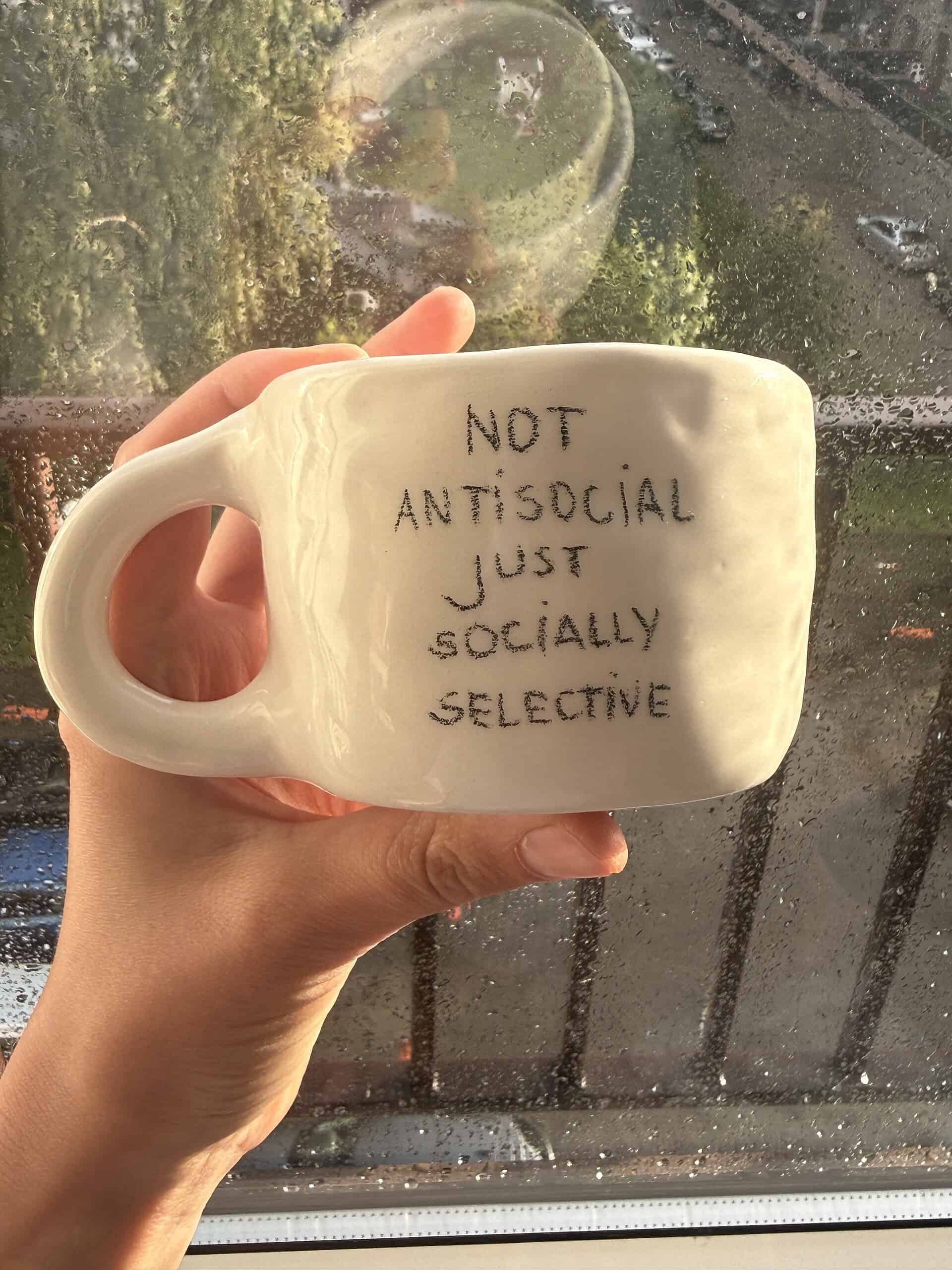 not antisocial just socially selective