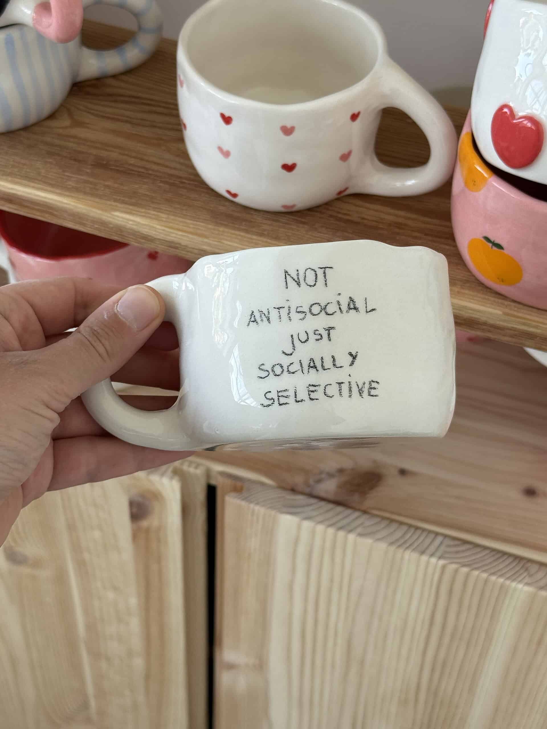 not antisocial just socially selective